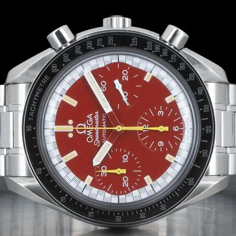 Omega Speedmaster Reduced 3510.61.00 39mm Stainless steel Red