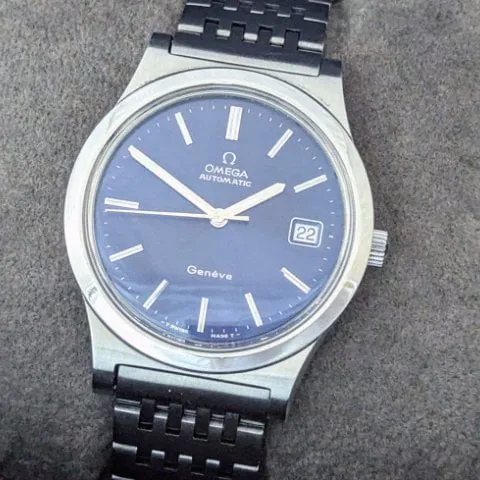 Omega Genève 166.0168 36mm Steel Blue