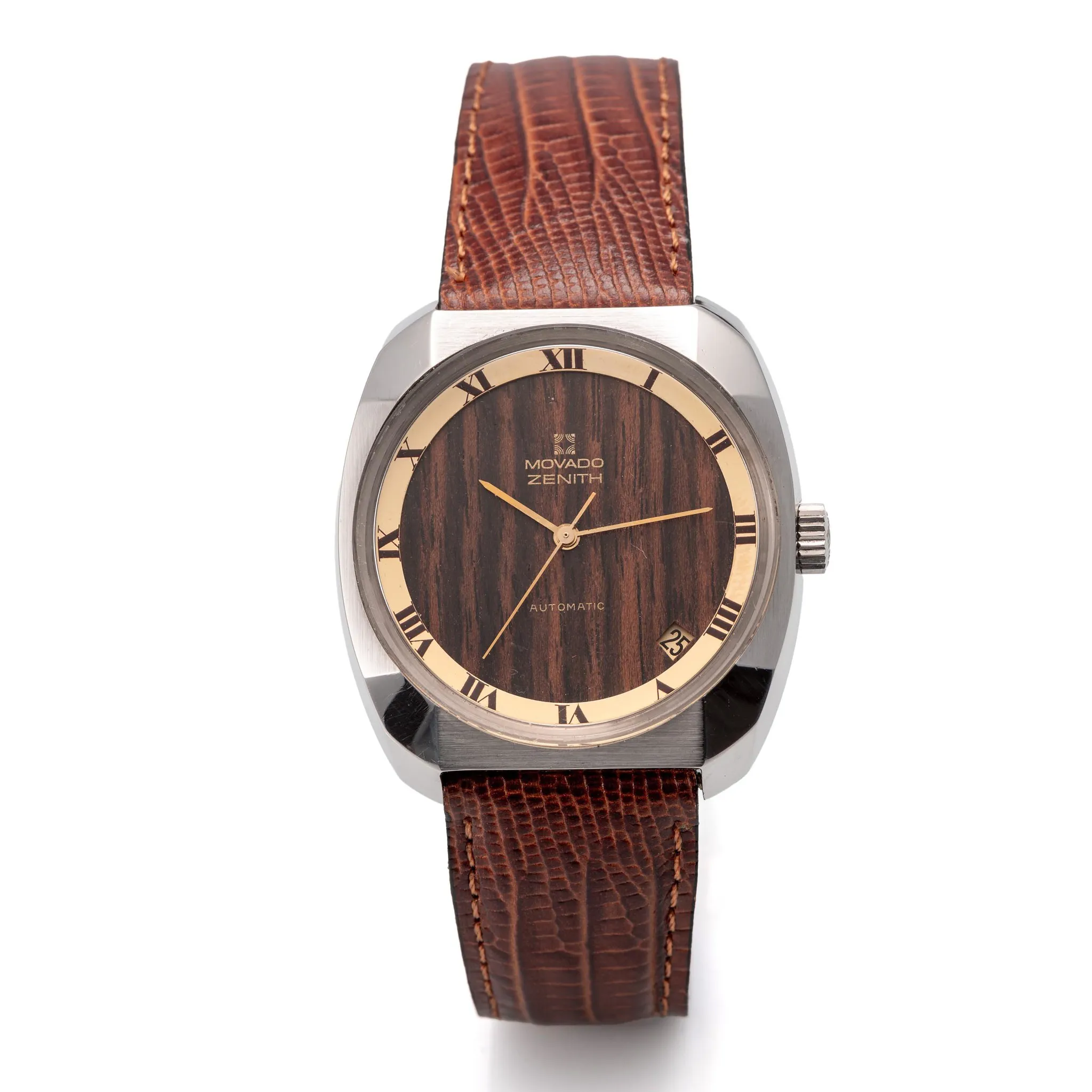 Movado Surf 01.0060.380 37mm Stainless steel Brown