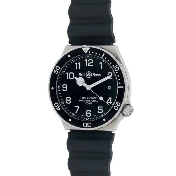 Bell & Ross Marine 81001054 38mm Stainless steel Black