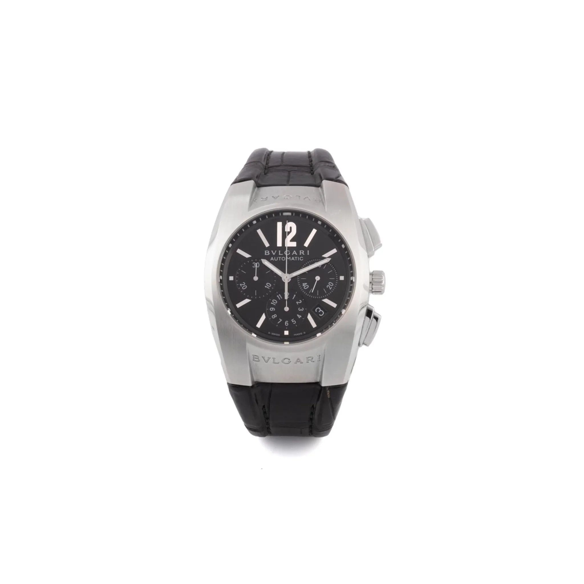 Bulgari Ergon EG 40 S CH 40mm Stainless steel Black