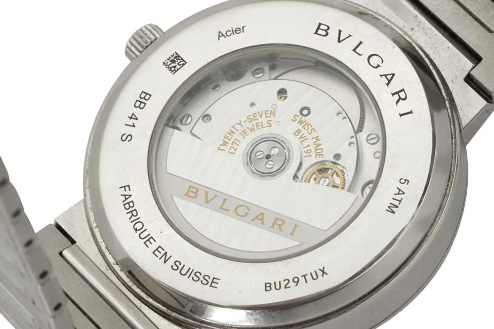 Bulgari Bulgari BB41 S 41mm Stainless steel Silver 3