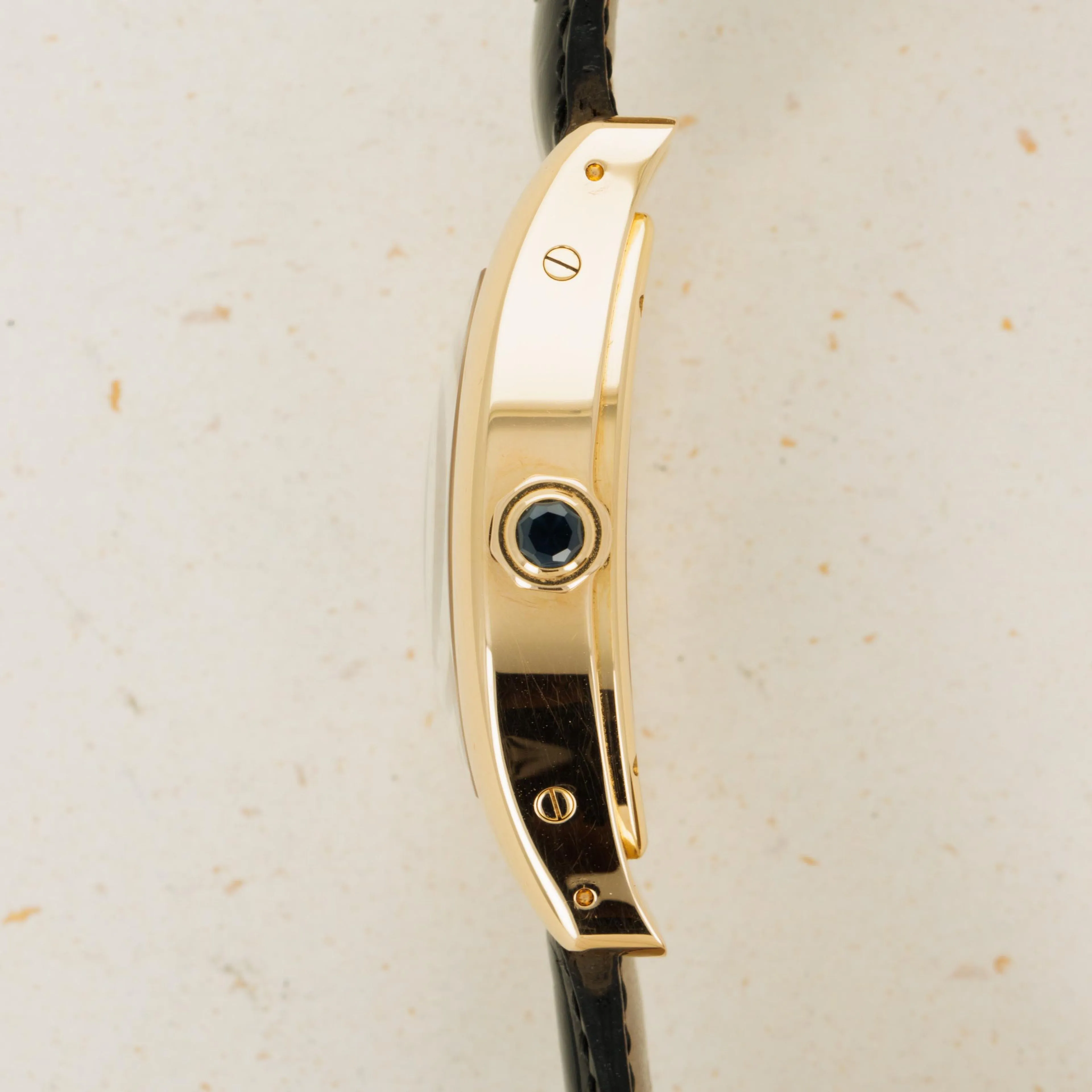 Cartier Tortue Monopoussoir CPCP 2781 43mm Yellow gold White 6