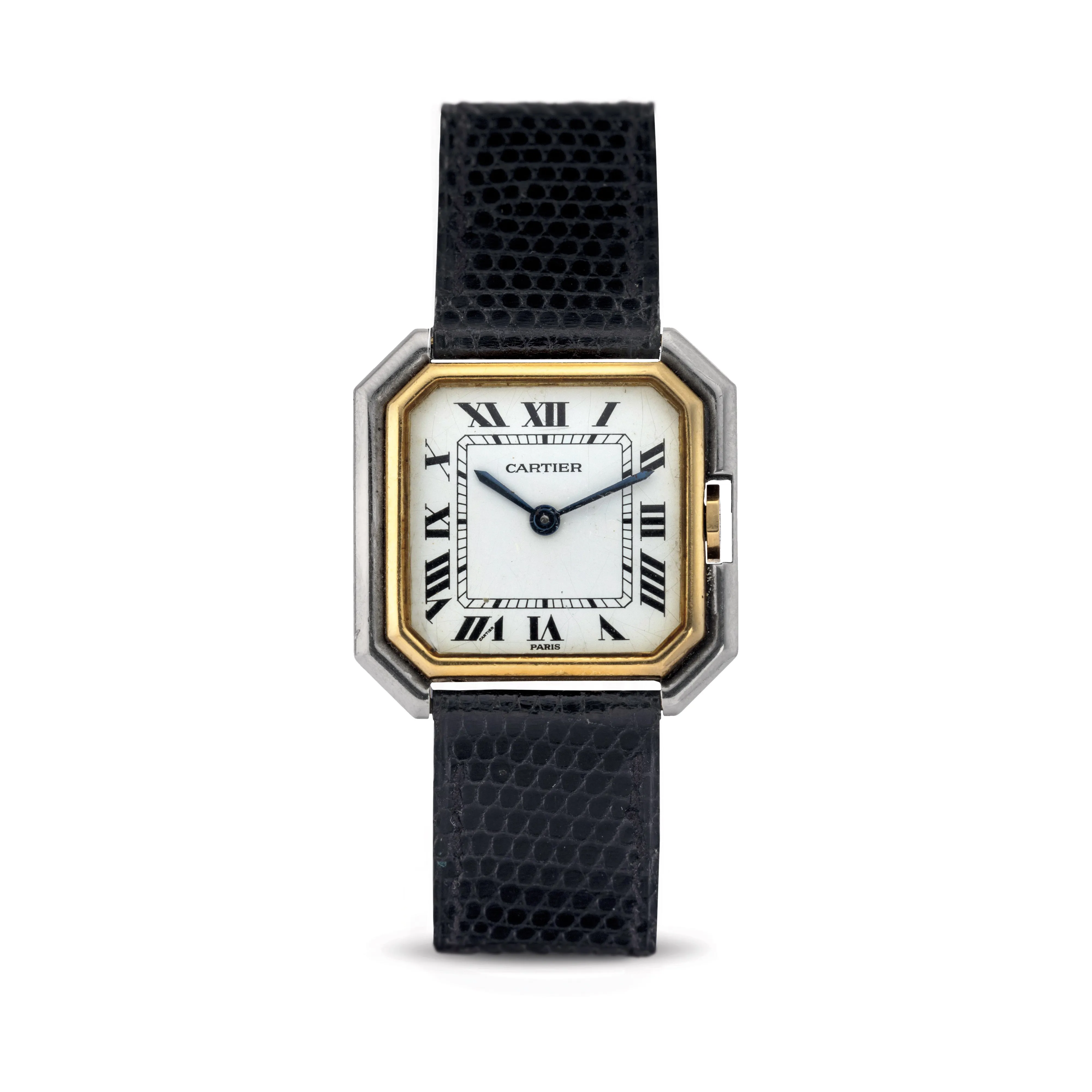 Cartier Ceinture 7821 27mm Yellow gold and stainless steel White