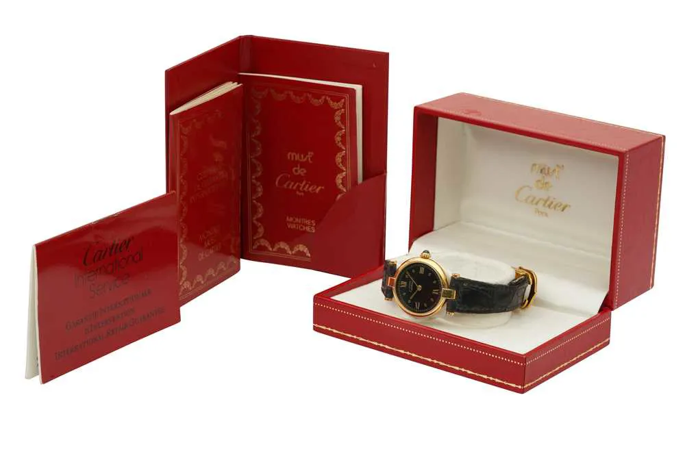 Cartier Must de Cartier 590004 22mm Yellow gold Black 1