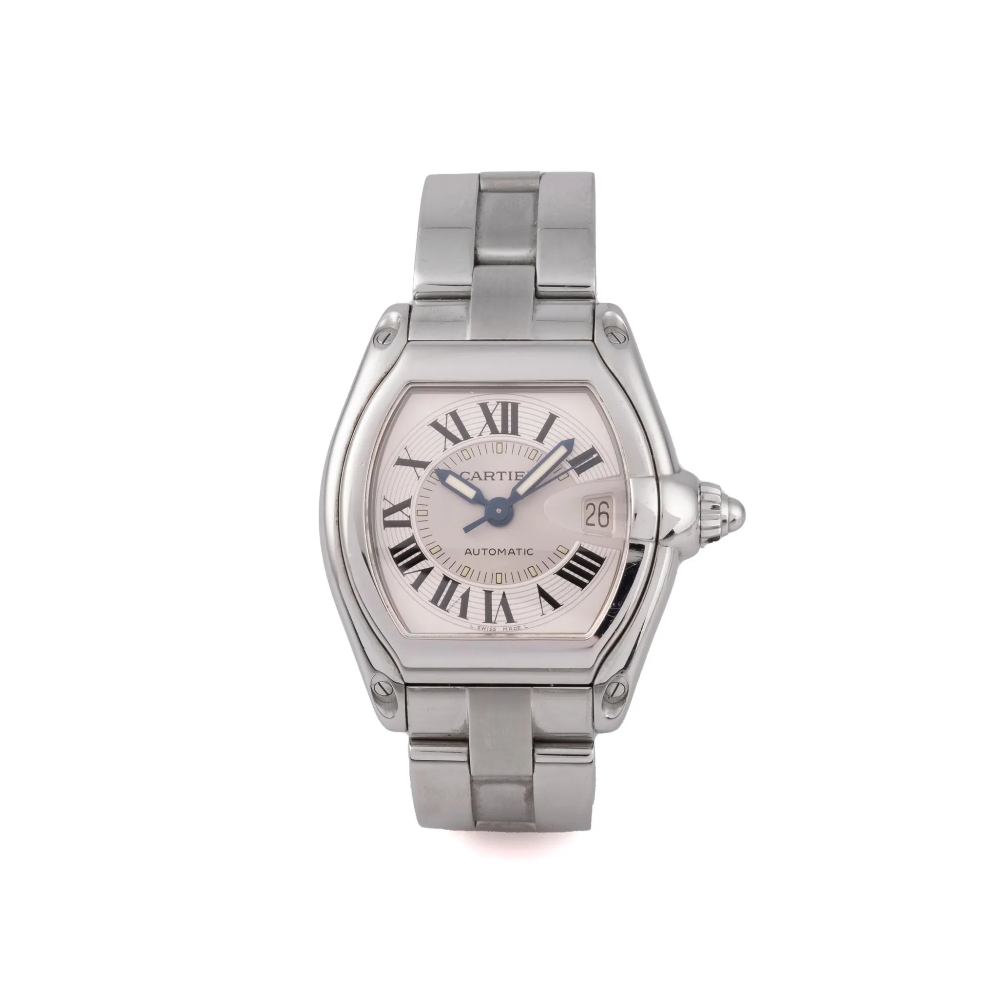 Cartier Roadster 2510 36mm Stainless steel Silver