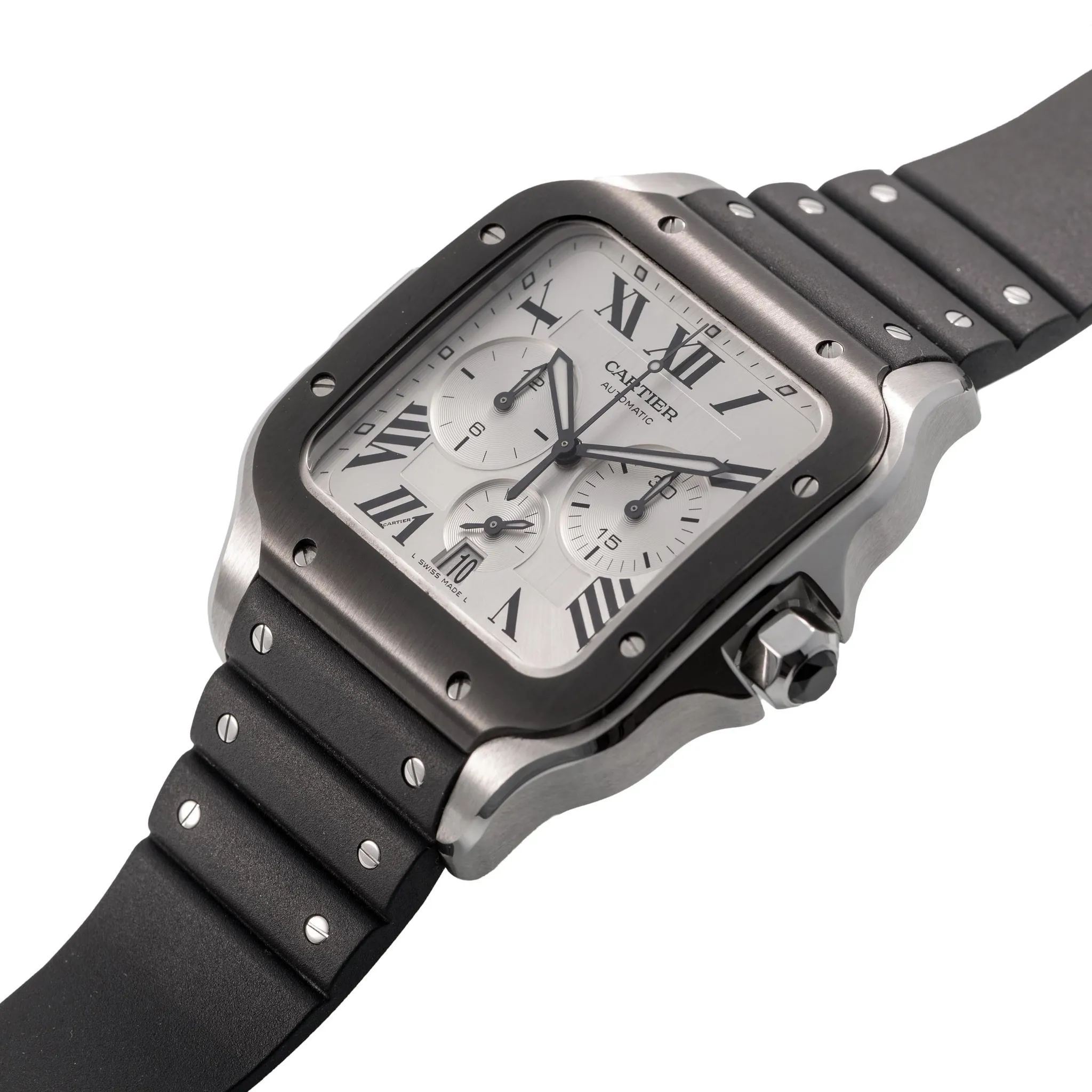 Cartier Santos XL 4183 41mm Stainless steel Silver 1