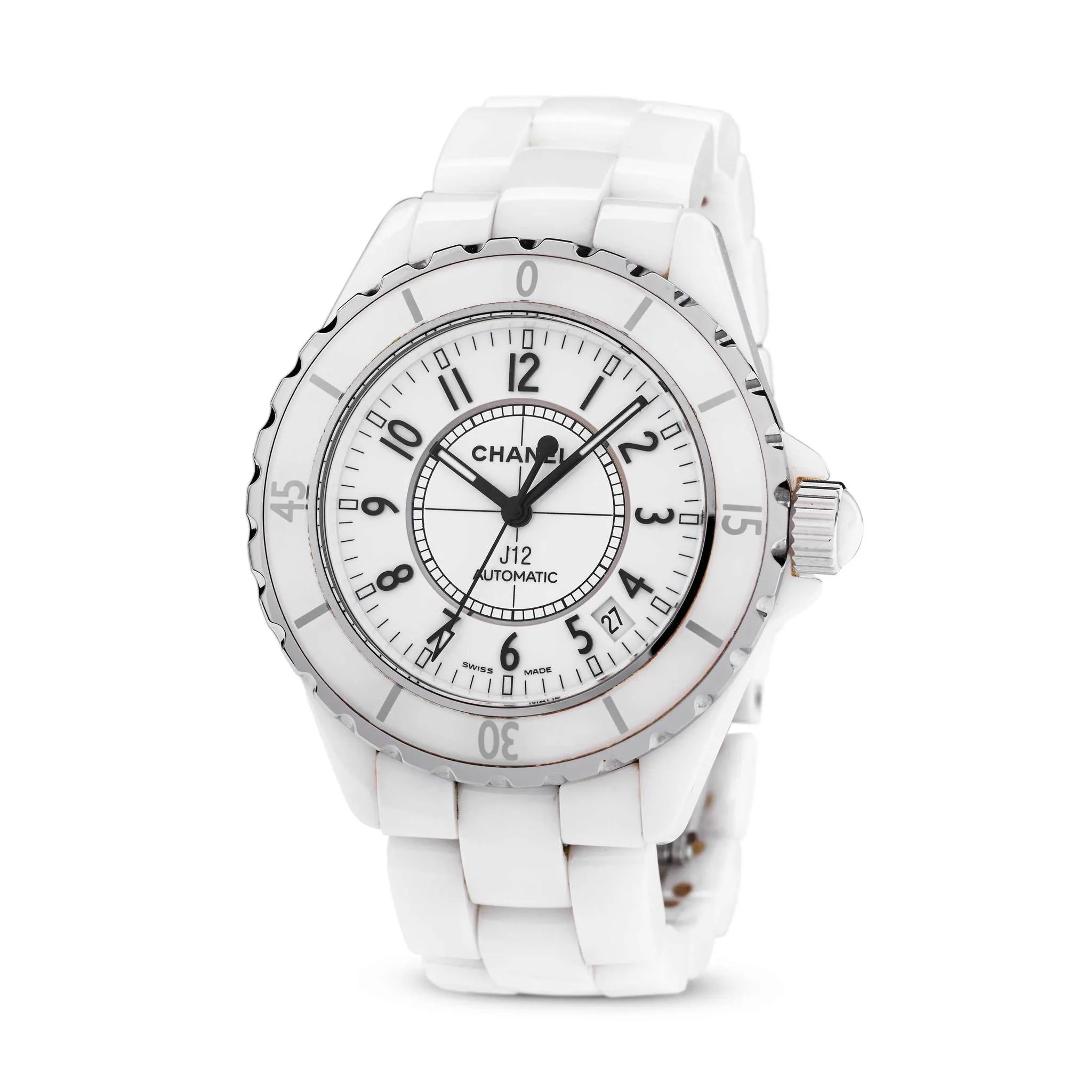 Chanel J12 H0970 38mm Ceramic White