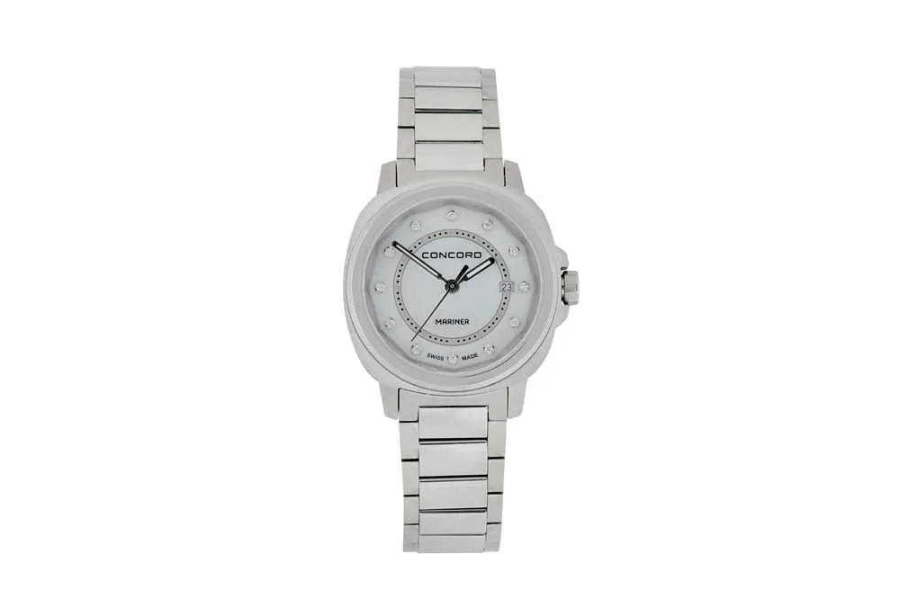 Concord Mariner 30mm Stainless steel Mother-of-pearl