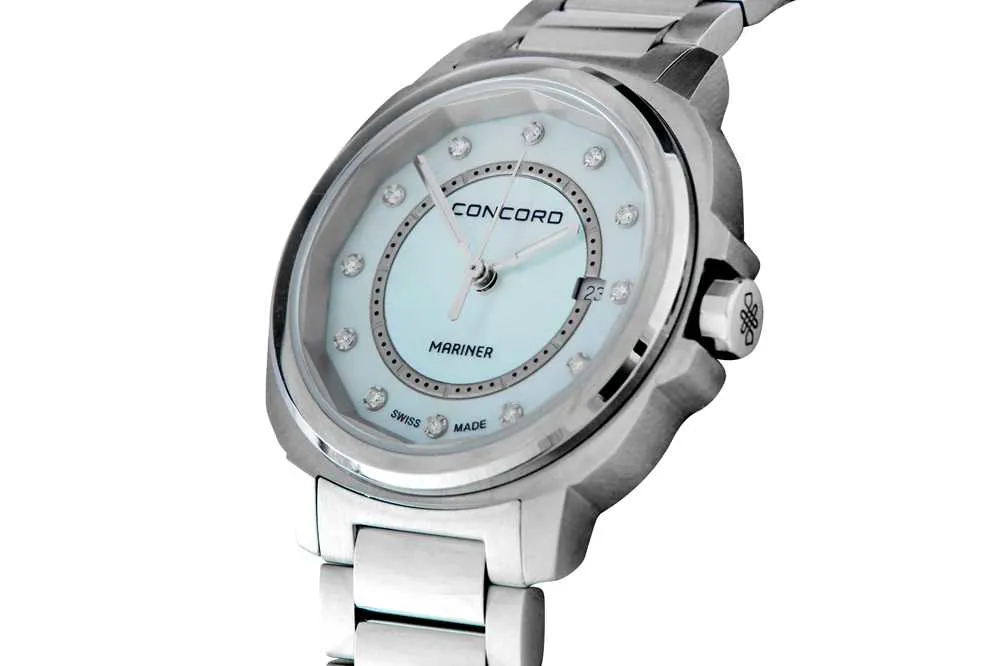 Concord Mariner 30mm Stainless steel Mother-of-pearl 1