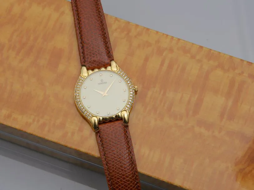 Concord 32mm Yellow gold Cream