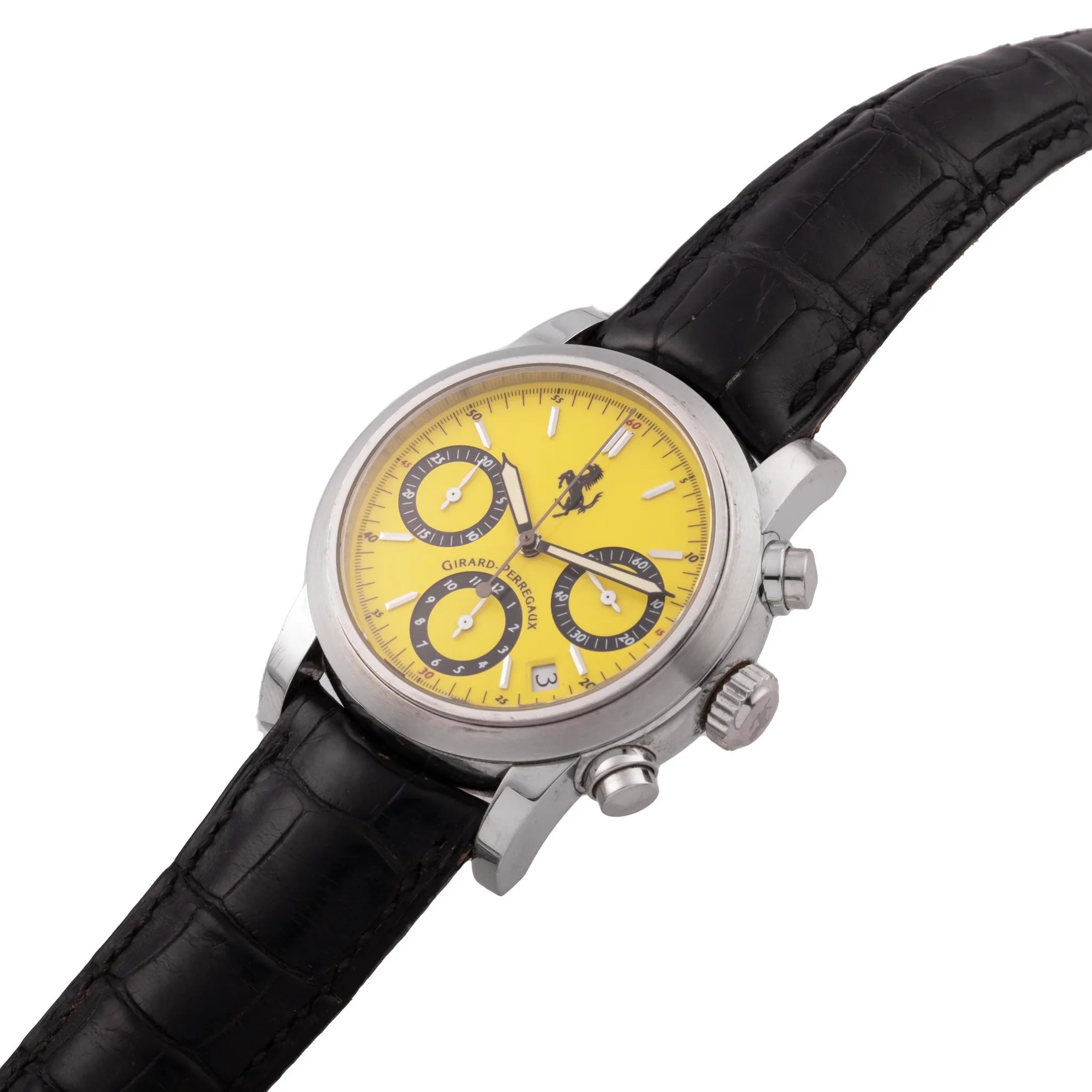 Girard-Perregaux Ferrari 8020 38mm Stainless steel Yellow 1