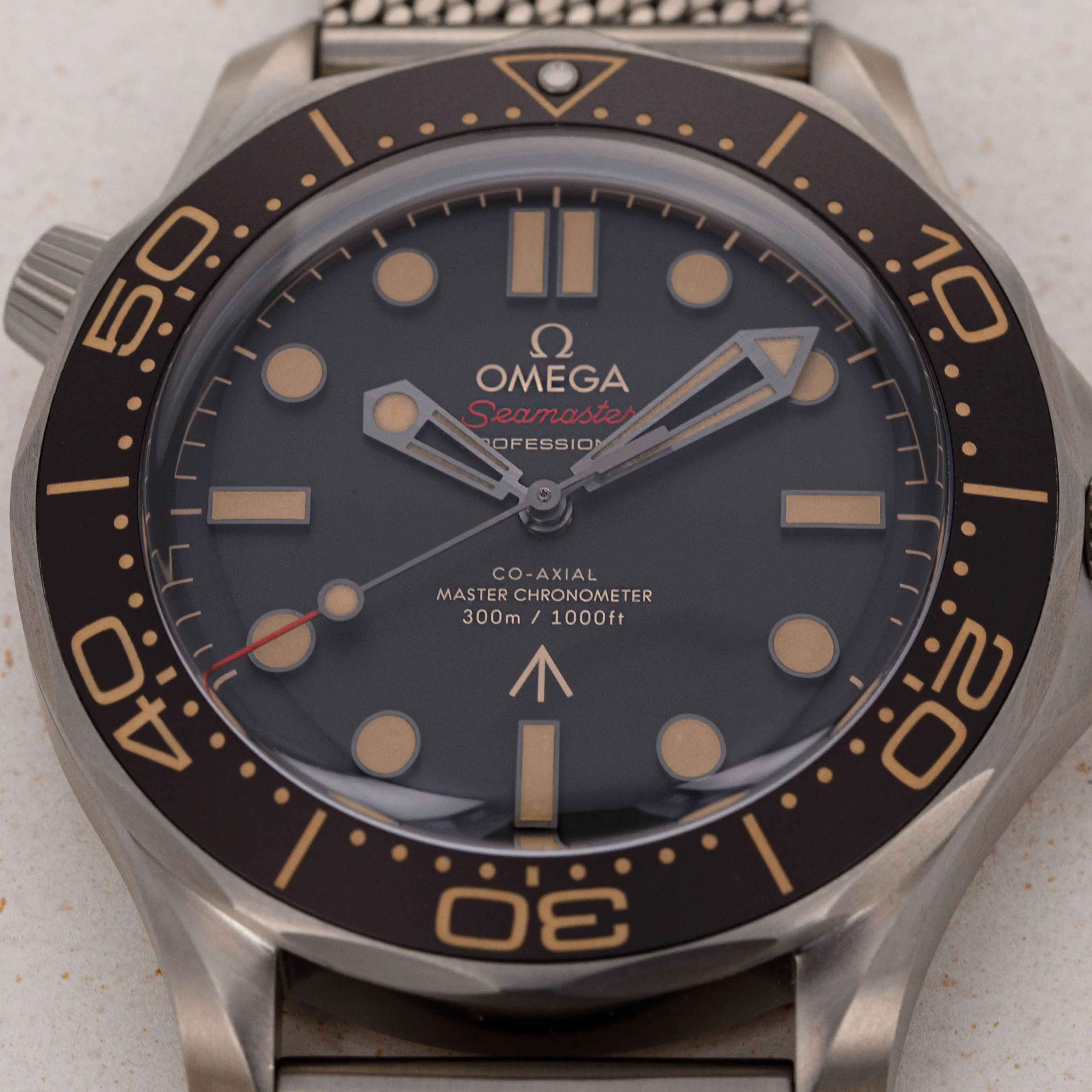 Omega Seamaster Diver 300M 210.90.42.20.01.001 42mm Titanium Brown 10