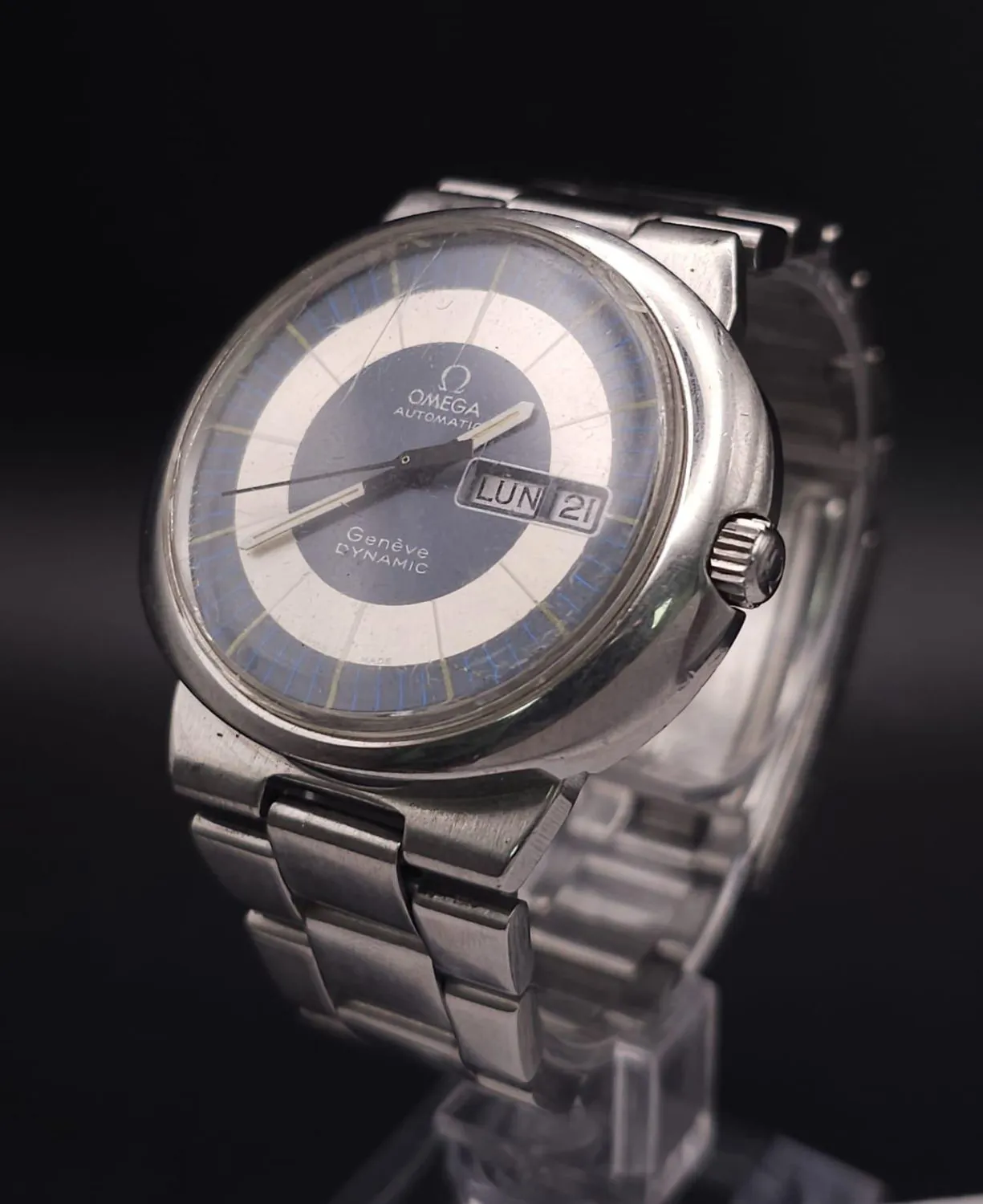 Omega Dynamic 42mm Stainless steel Blue 3