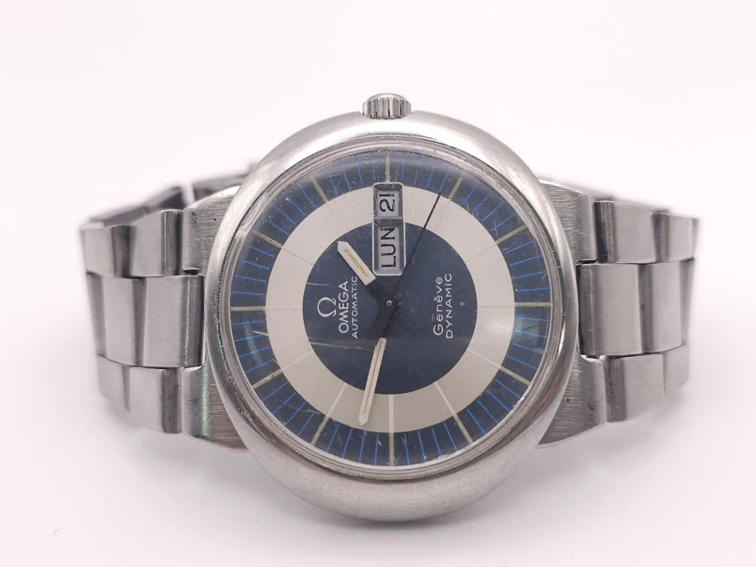 Omega Dynamic 42mm Stainless steel Blue 5