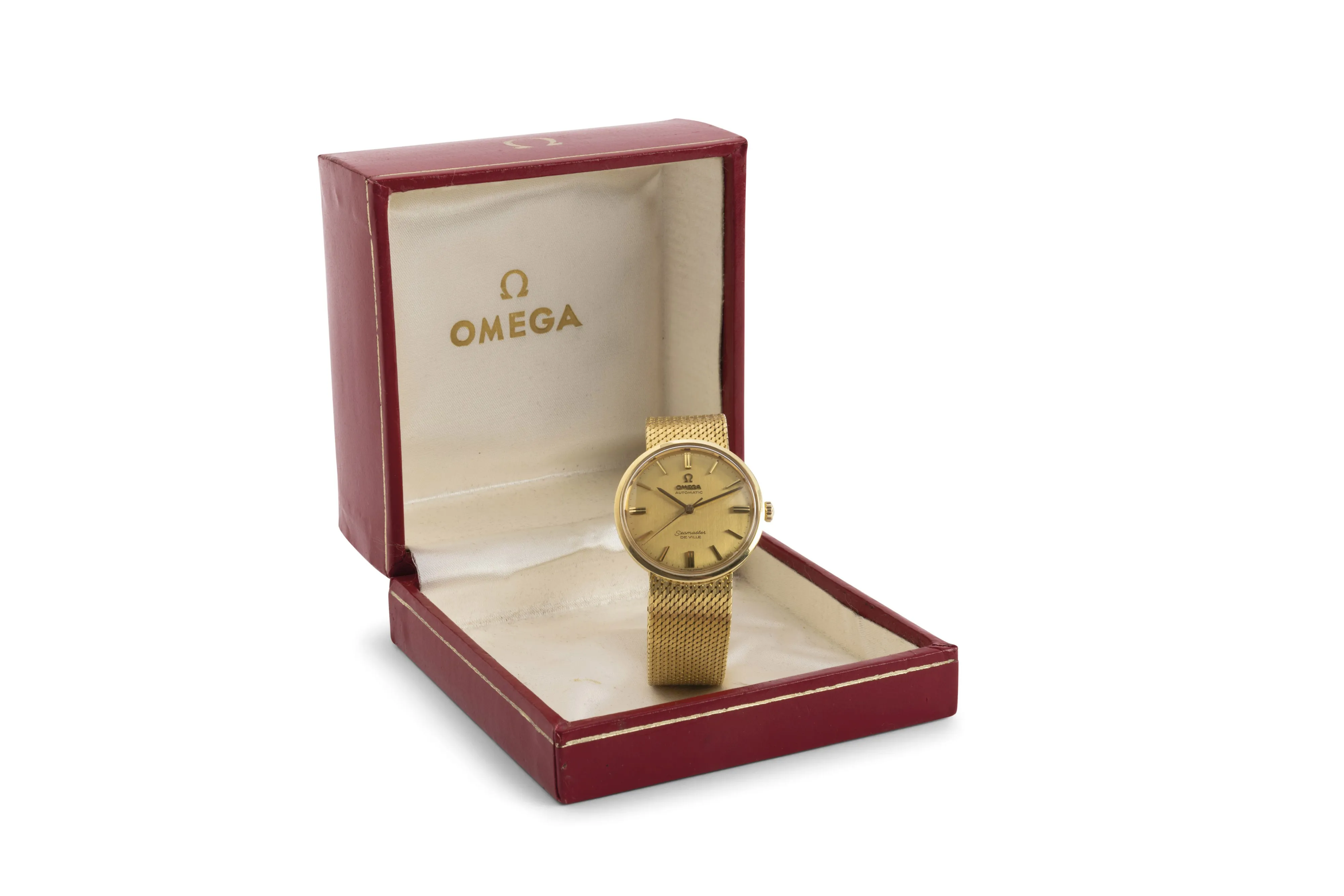 Omega Seamaster De Ville 136.020 34.5mm Yellow gold Champagne 1