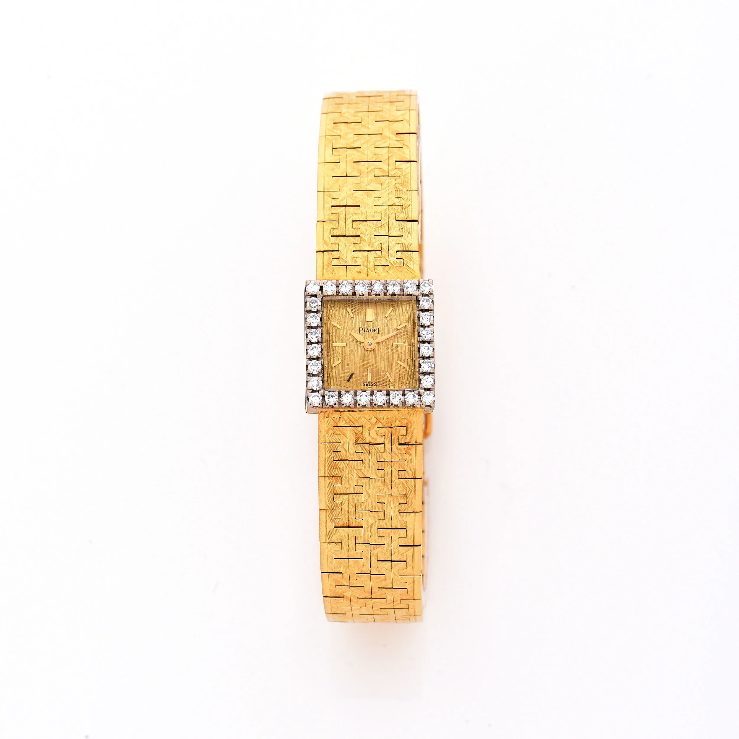 Piaget 3811 15mm Yellow gold and Diamond Champagne