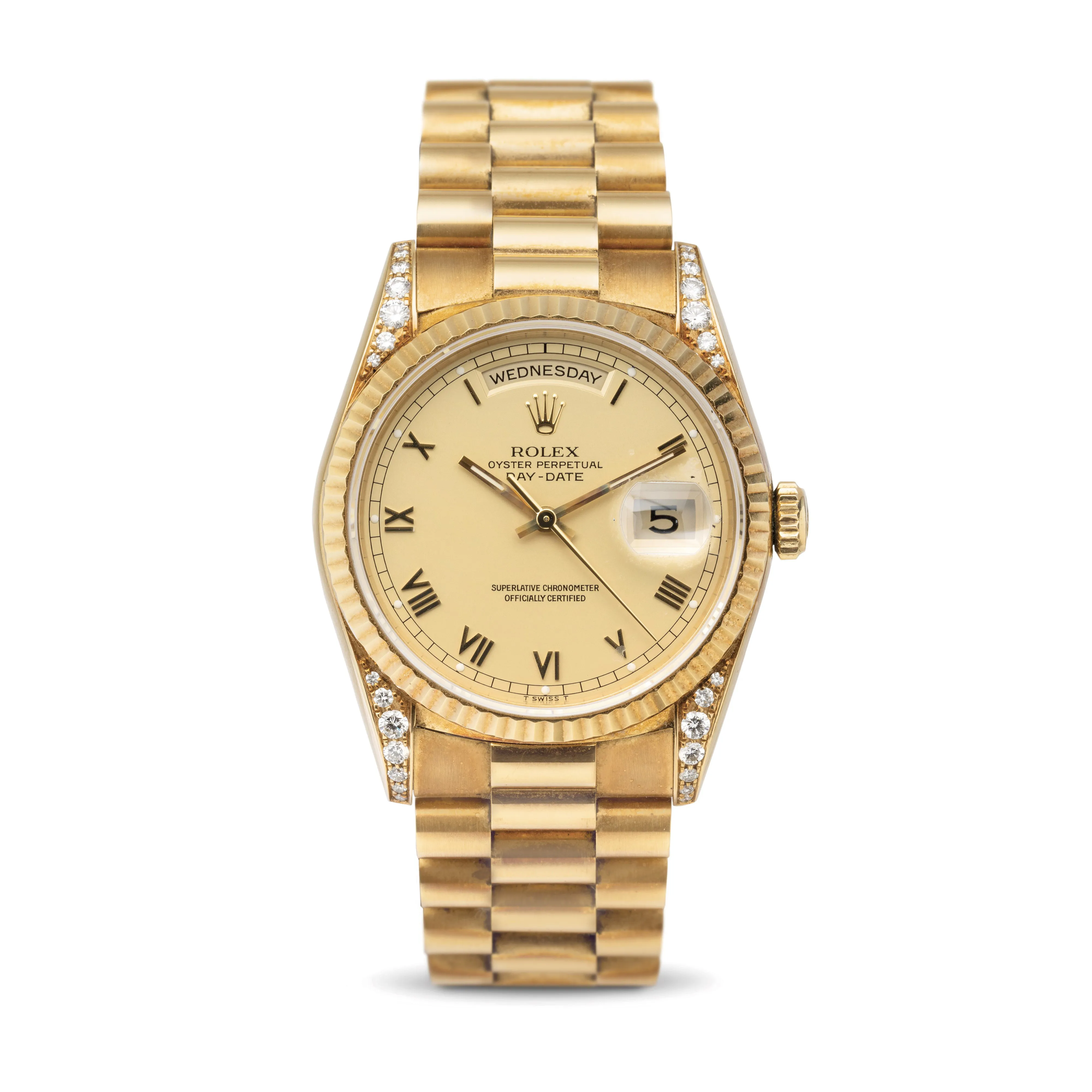 Rolex Day-Date 36 18338 36mm Yellow gold Champagne