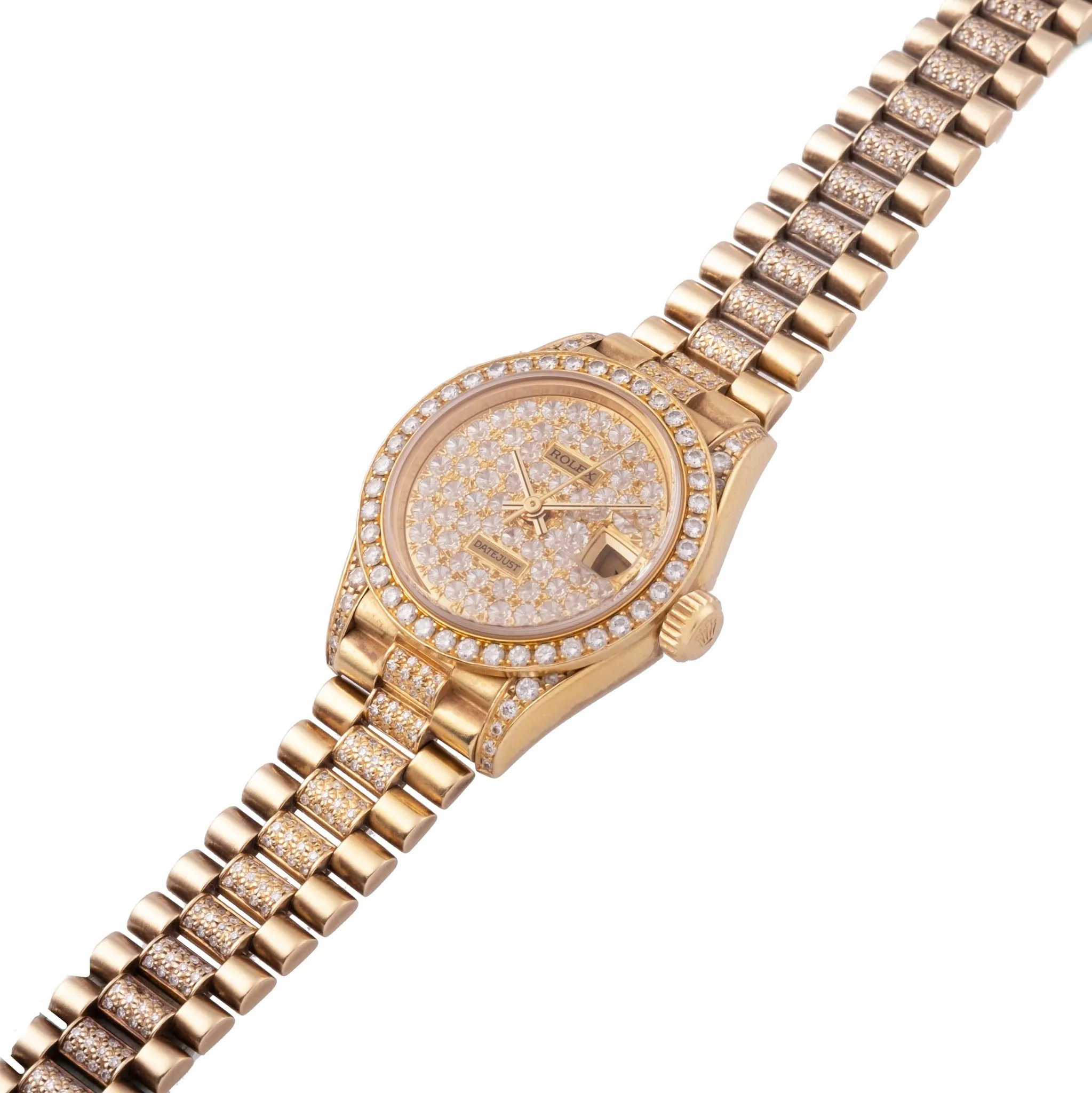 Rolex Lady-Datejust 69158 26mm Yellow gold Diamond 1