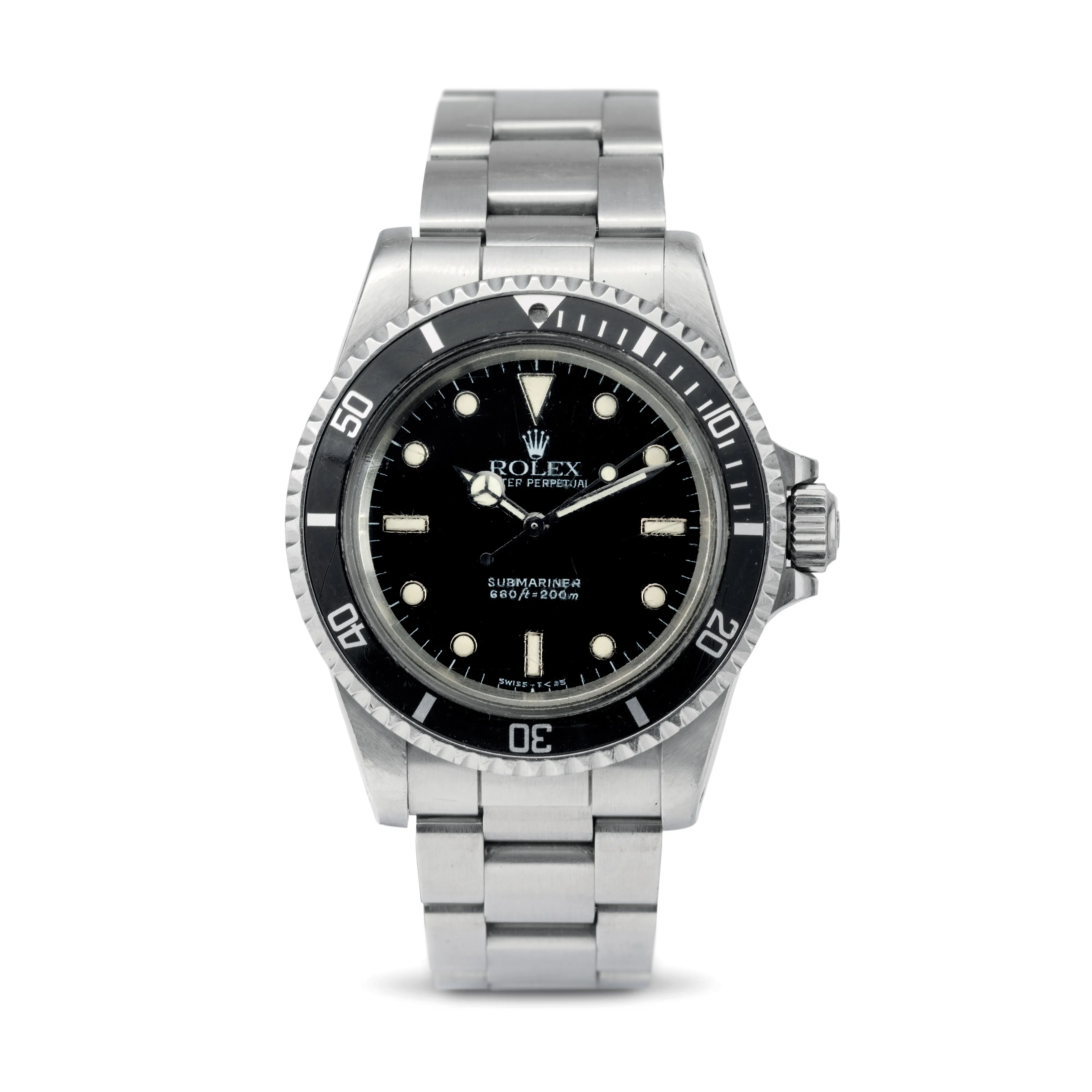 Rolex Submariner 5513 39mm Stainless steel Black