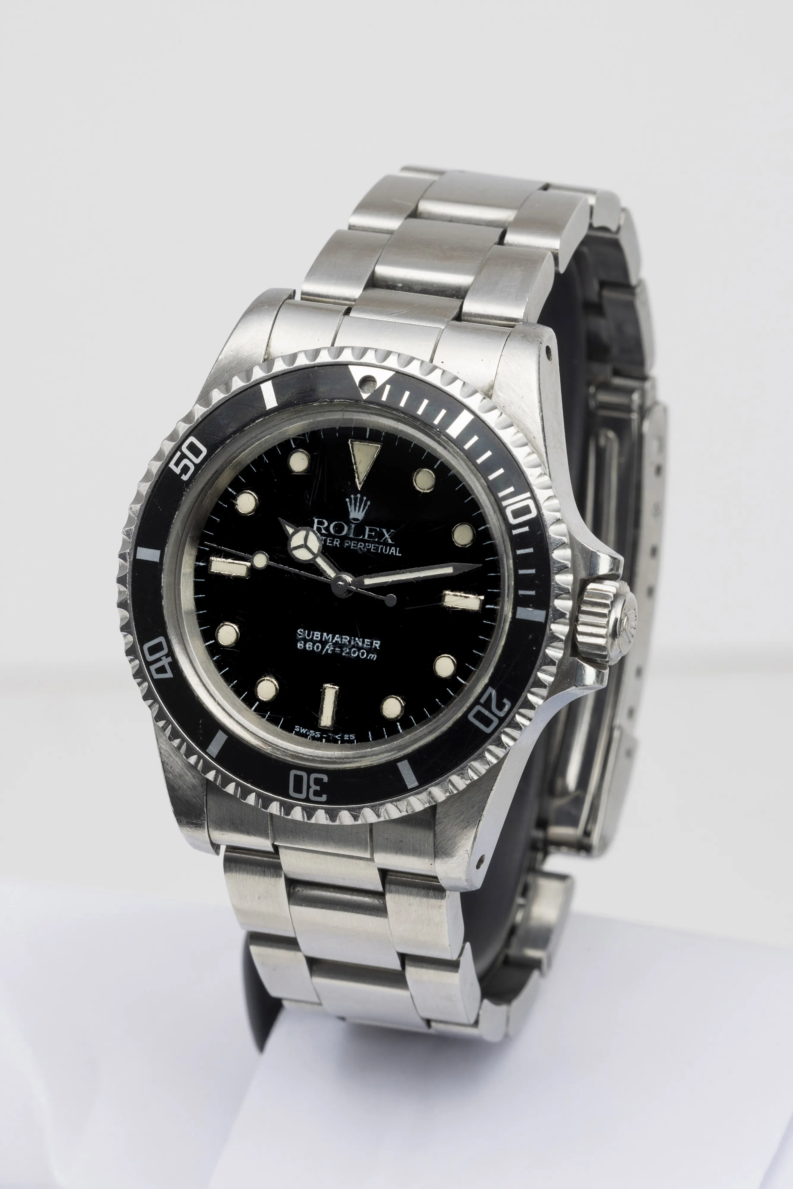 Rolex Submariner 5513 39mm Stainless steel Black 1