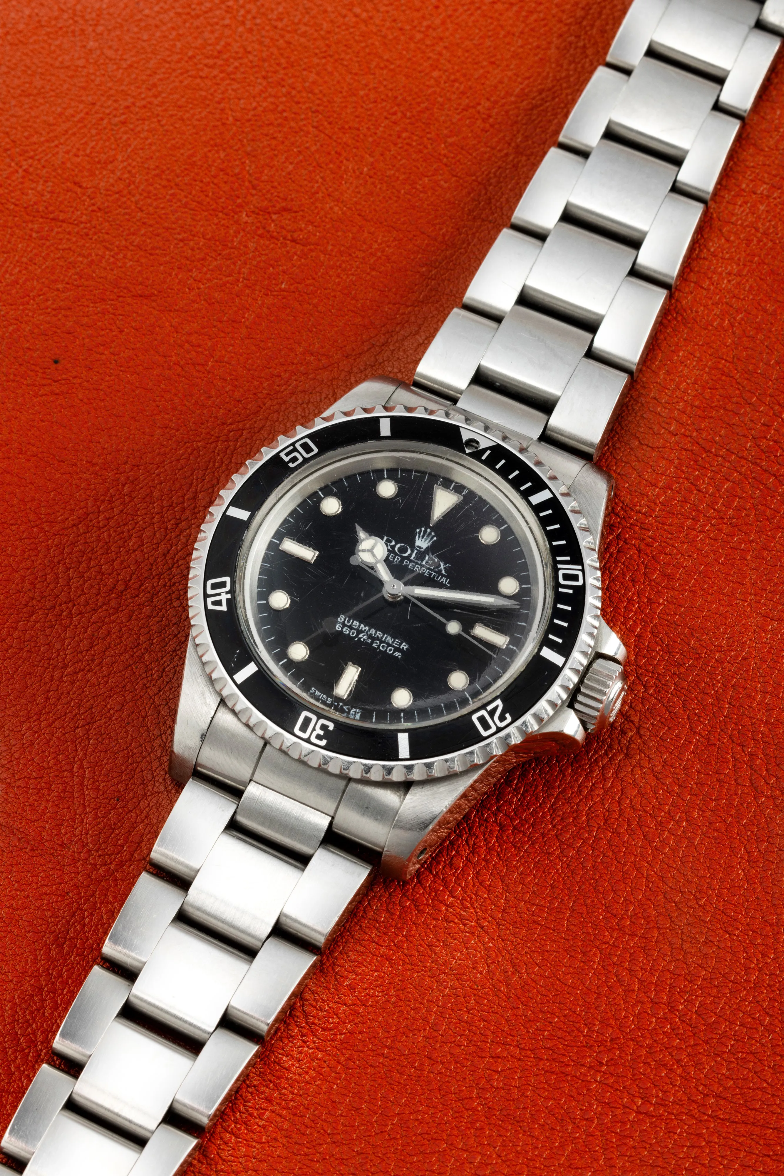 Rolex Submariner 5513 39mm Stainless steel Black 2