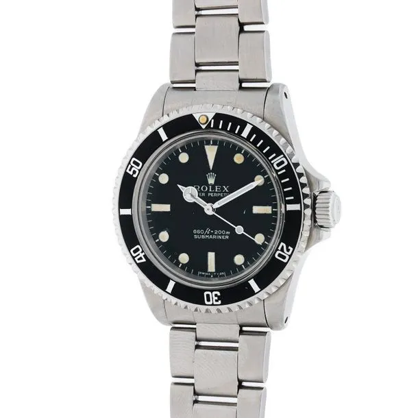 Rolex Submariner 5513 39mm Stainless steel Black