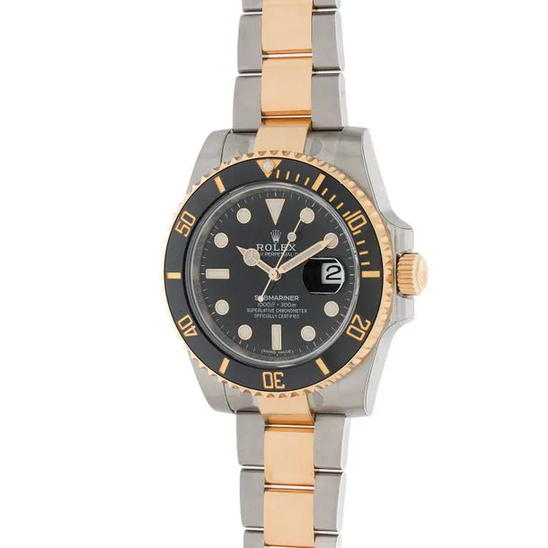 Rolex Submariner 126613LN 41mm Yellow gold and Stainless steel Black