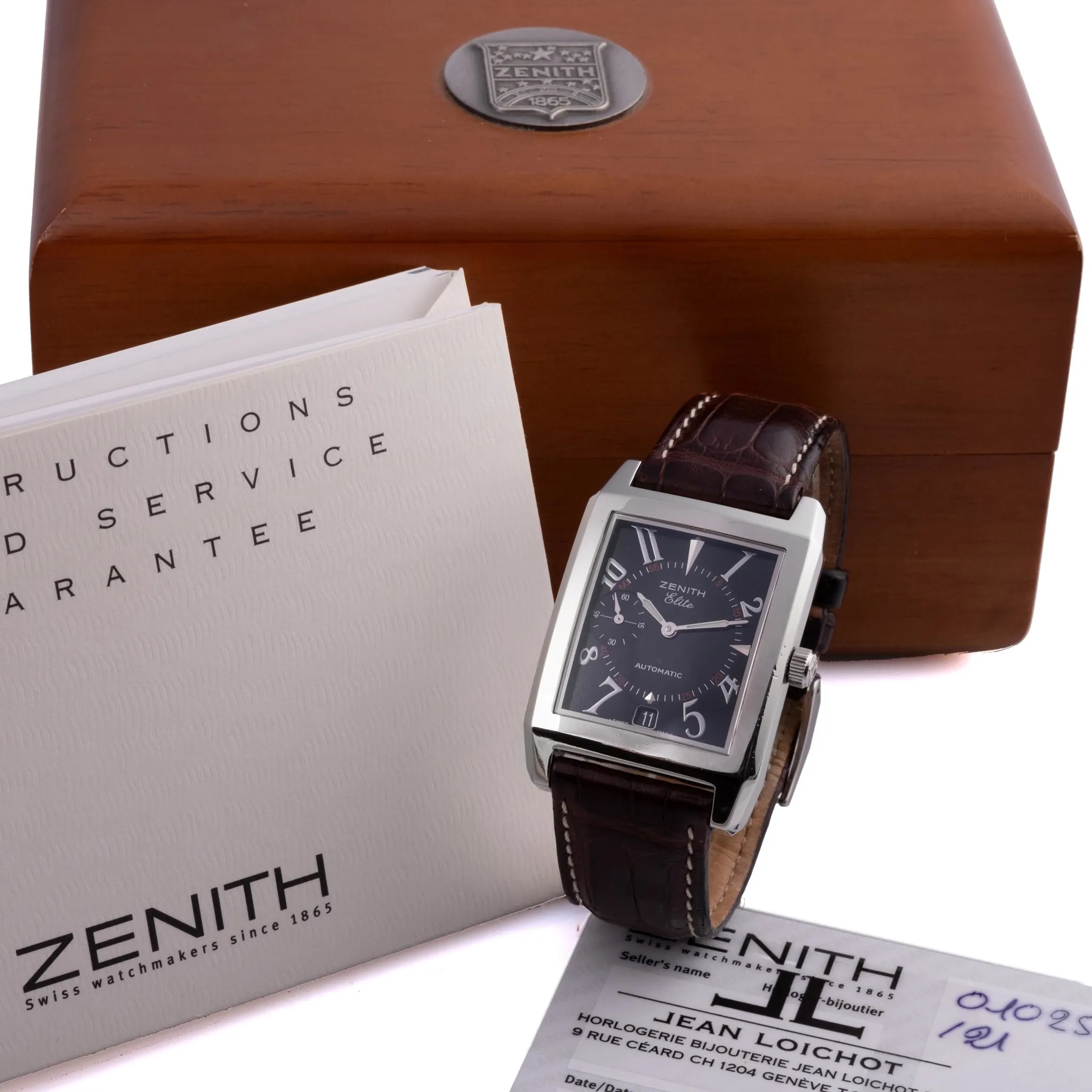 Zenith Port Royal 01.0250.684 31mm Stainless steel Black 2