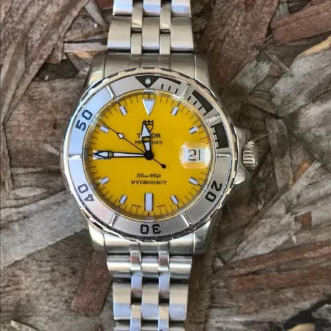 Tudor Hydronaut 89190 40mm Stainless steel Yellow