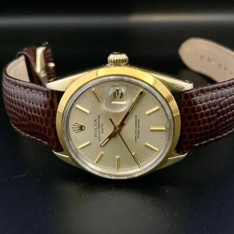 Rolex Oyster Perpetual Date 1550 34mm Yellow gold and Stainless steel Gold