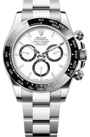 Rolex Daytona 126500LN 40mm Stainless steel White