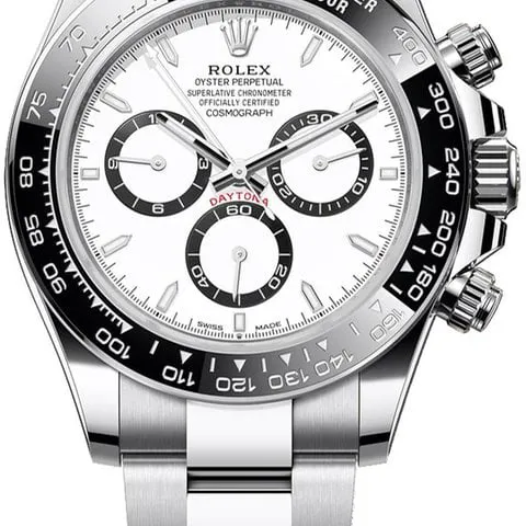 Rolex Daytona 126500LN 40mm Stainless steel White