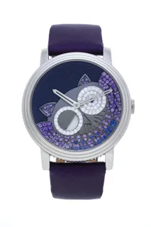 Boucheron Crazy Jungle White gold Blue