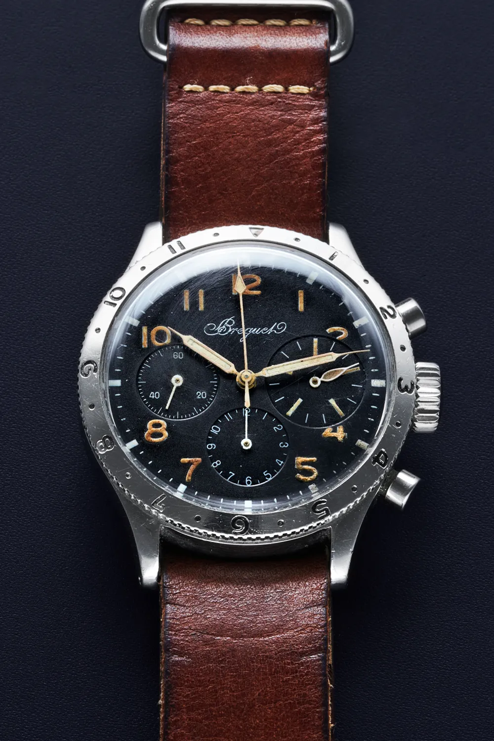 Breguet Type XX 38mm Stainless steel Black