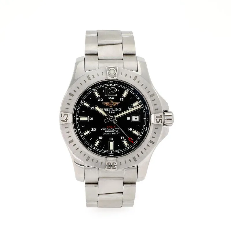 Breitling Colt A17388 43.5mm Stainless steel Black