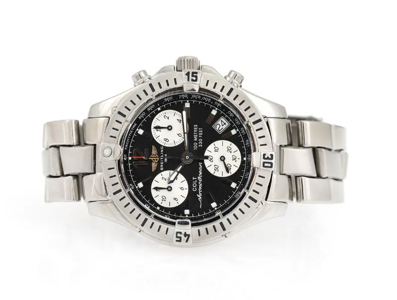 Breitling Colt A53350 37.5mm Stainless steel Black 1