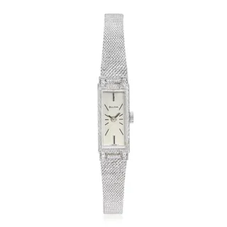 Bulova White gold White