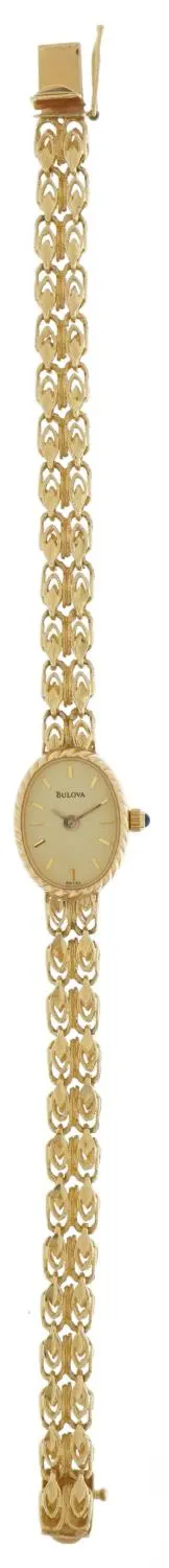 Bulova 14mm Yellow gold Champagne 1