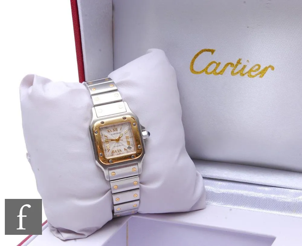 Cartier Tank Française 2423 24mm Stainless steel Silver