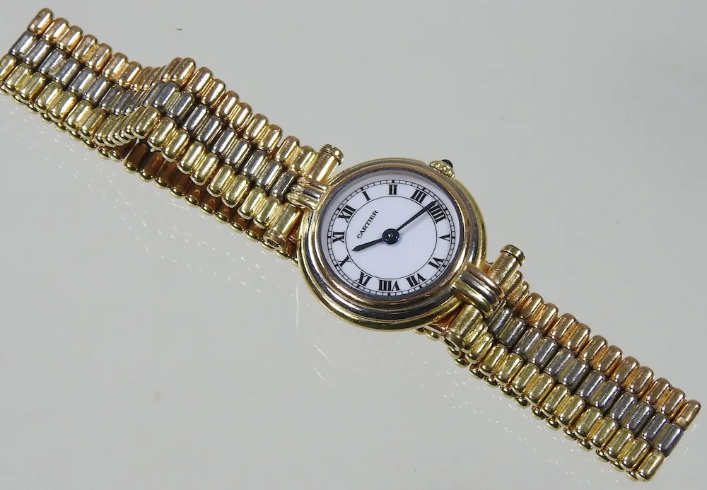 Cartier Trinity 15mm Yellow gold White 1