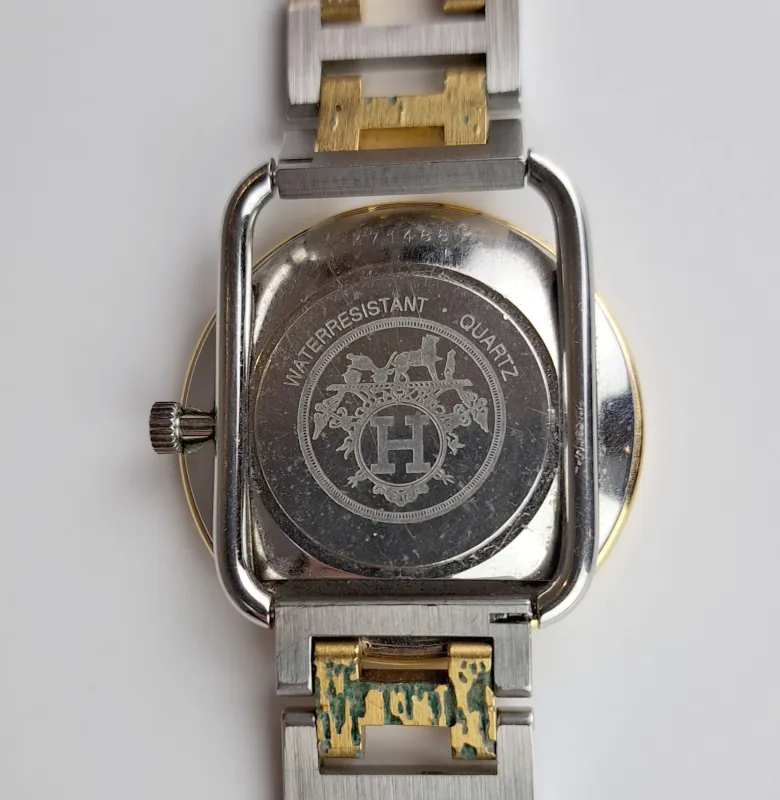 Hermès Arceau 32mm Gilt-metal Champagne 3