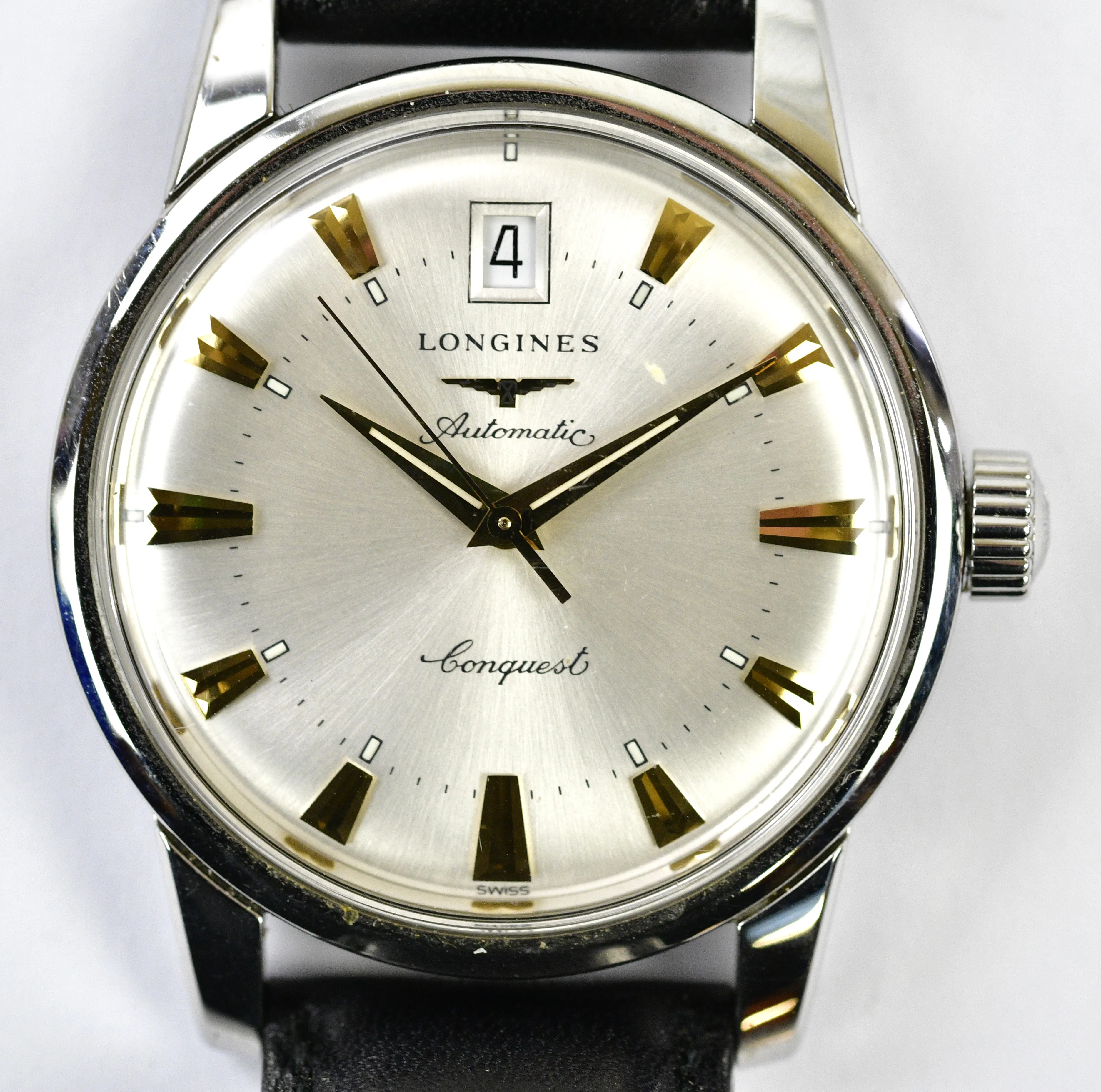 Longines Conquest 34mm Stainless steel Silver