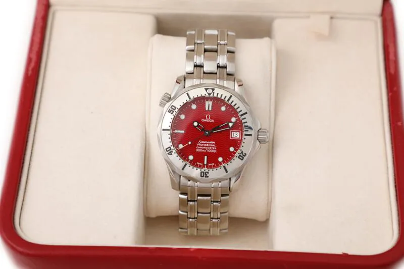 Omega Seamaster 168.1622 36mm Stainless steel Red 4