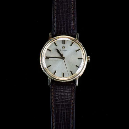 Omega 131.019 34mm Gold-plated Silver