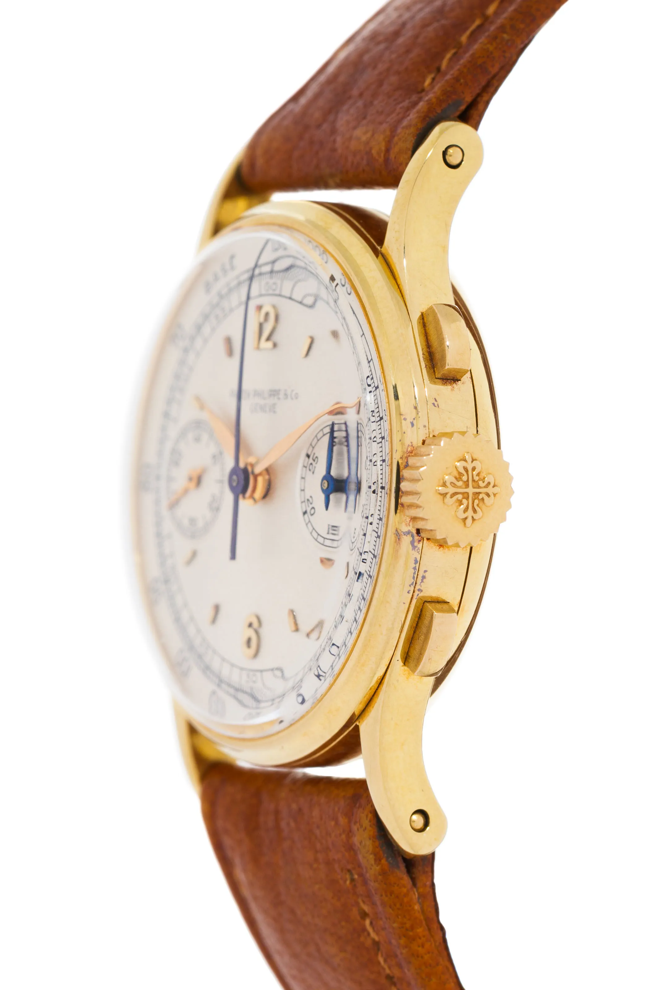 Patek Philippe 130 33mm Yellow gold White 1