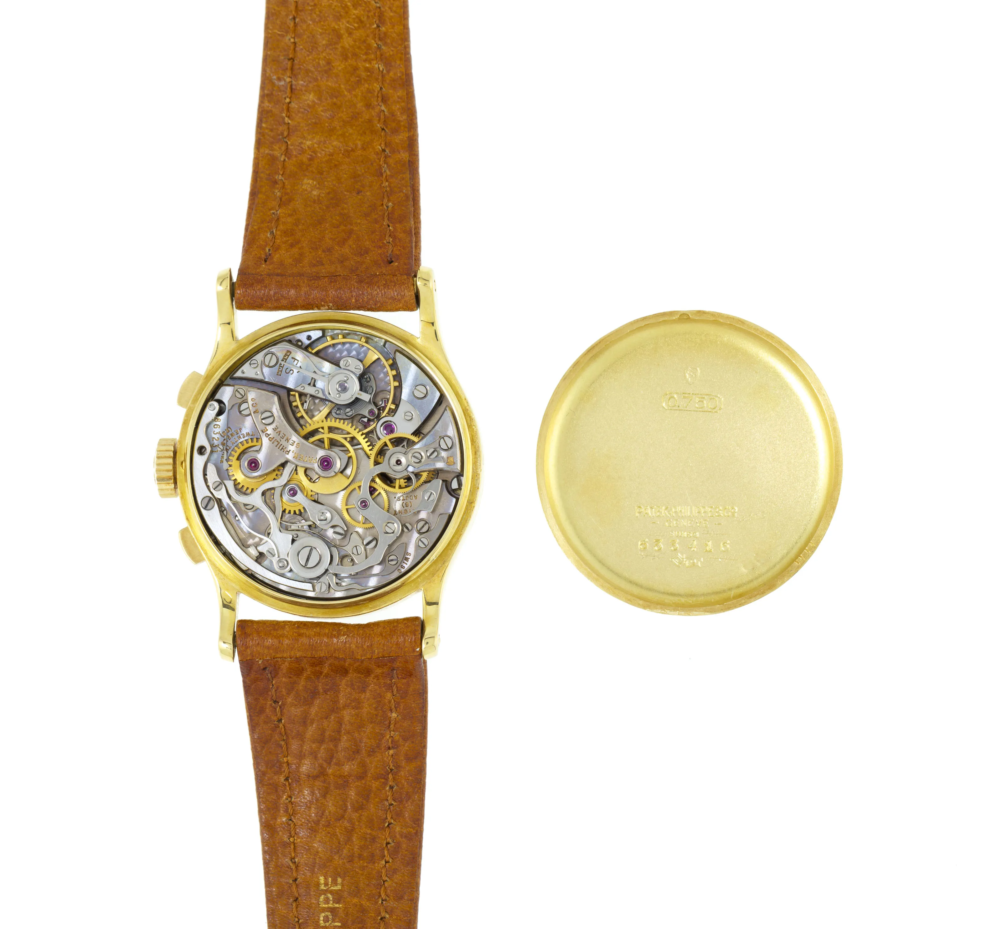 Patek Philippe 130 33mm Yellow gold White 3