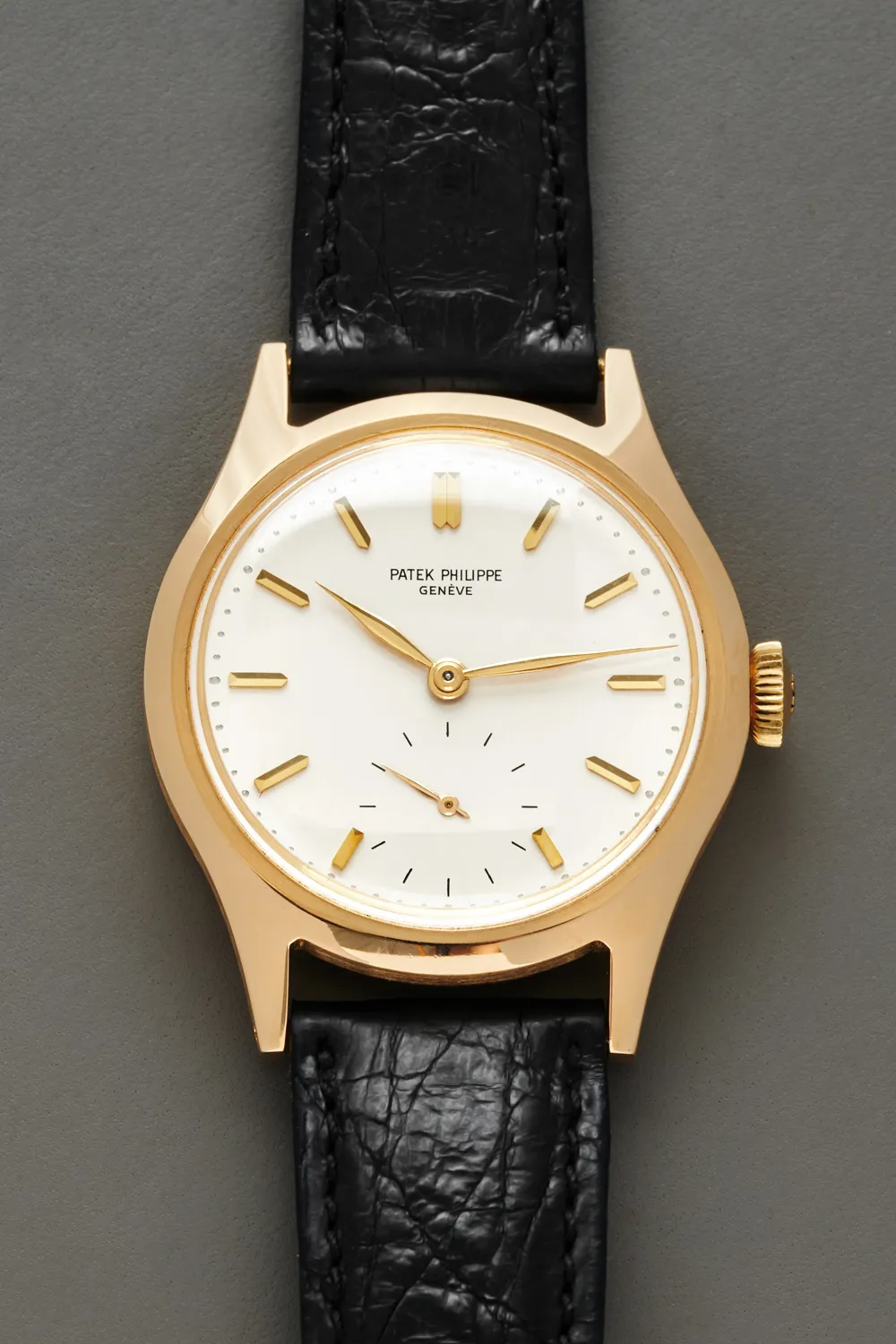 Patek Philippe Calatrava 565 35mm Yellow gold Silver