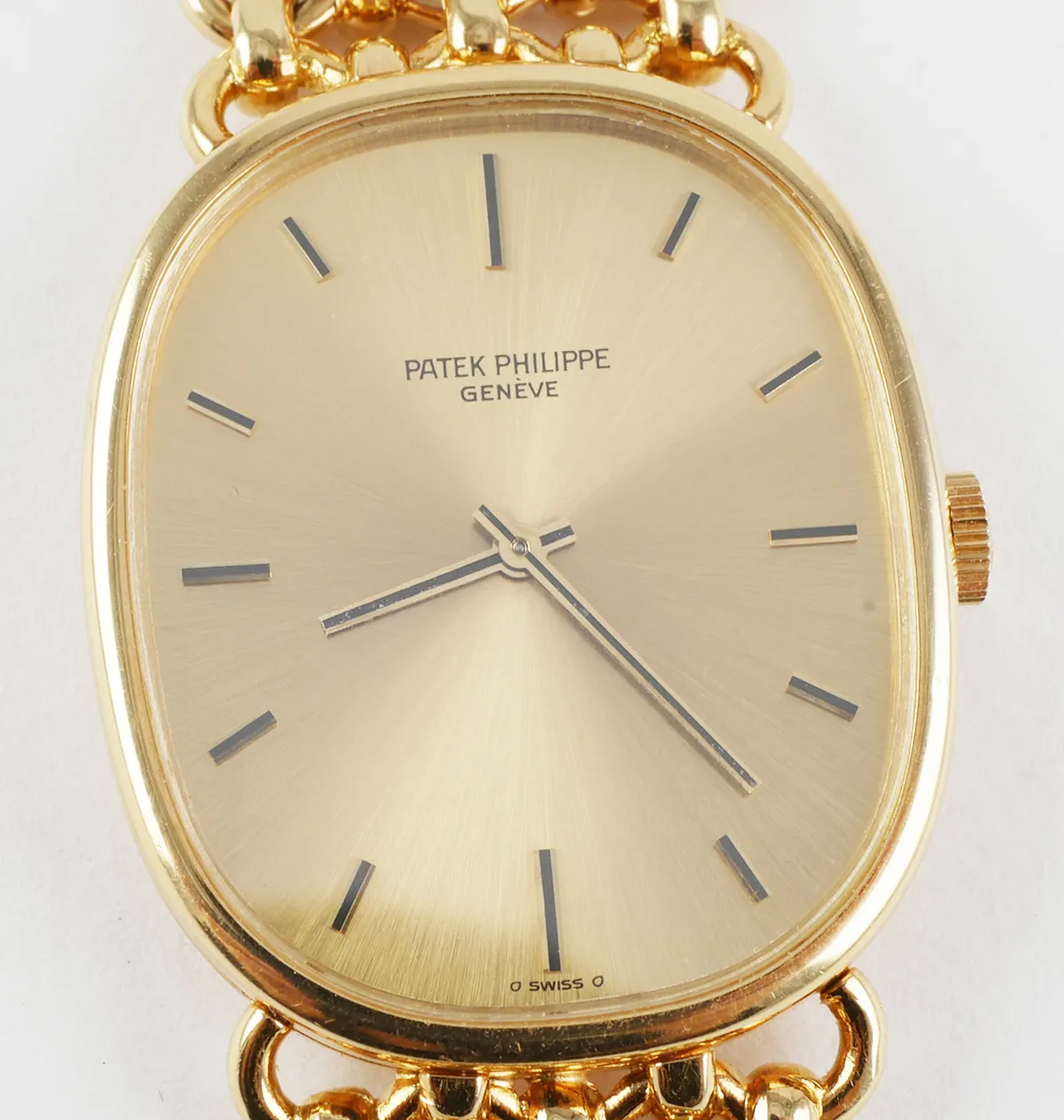 Patek Philippe Ellipse 3848 27mm Yellow gold Champagne