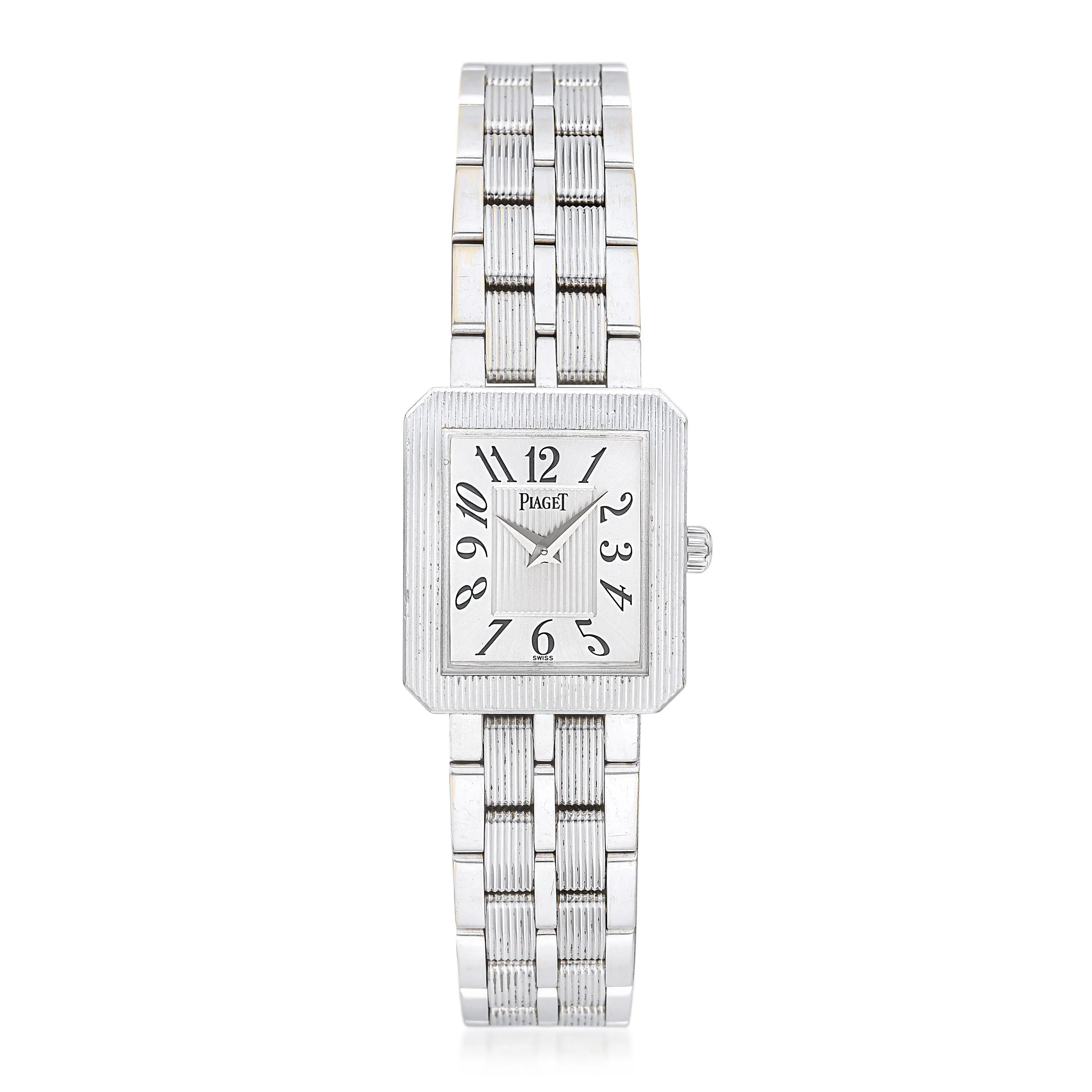 Piaget Protocole 42404-M601D 20mm White gold Silver